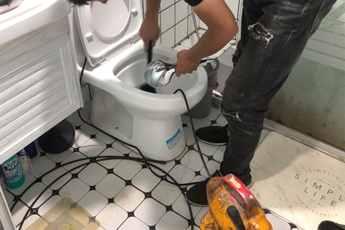 崇仁疏通下水道